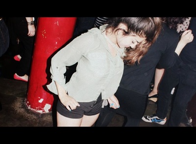 Woman dancing at Club Underground